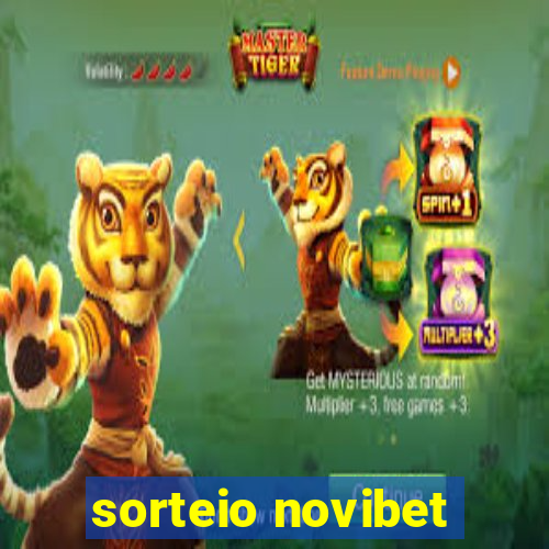 sorteio novibet